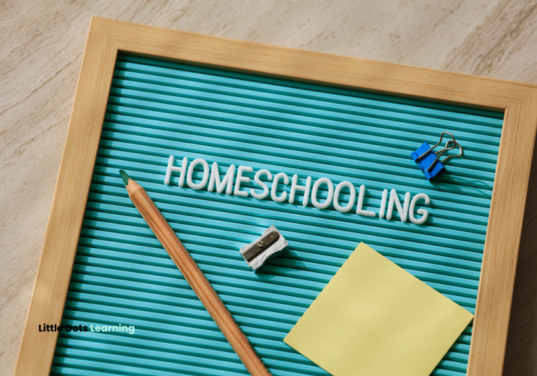 Discover the joys of homeschooling Little Dots Learning
