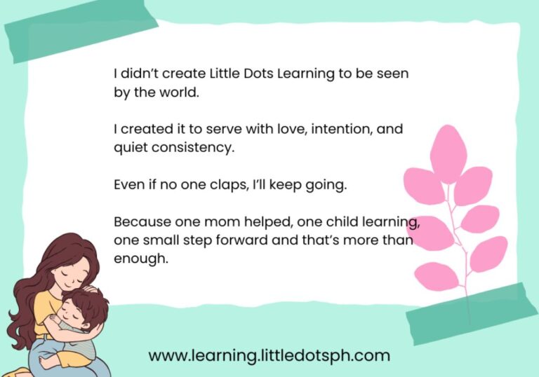Little Dots, Big Purpose